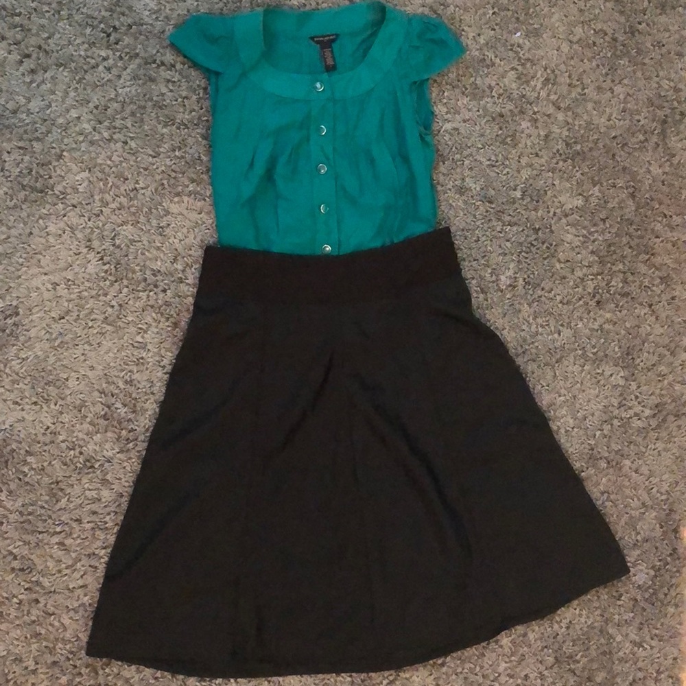 Dressy Black Skirt Size 6